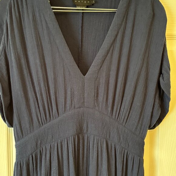 Hatch Navy Blue Maternity Dress - Picture 9 of 10